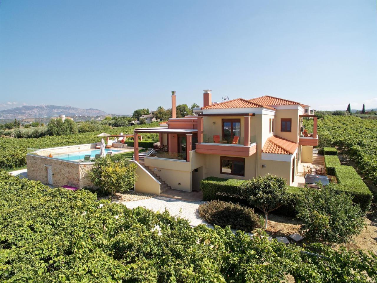 Cretan Vineyard Hill Villa Kato Kalesia ภายนอก รูปภาพ