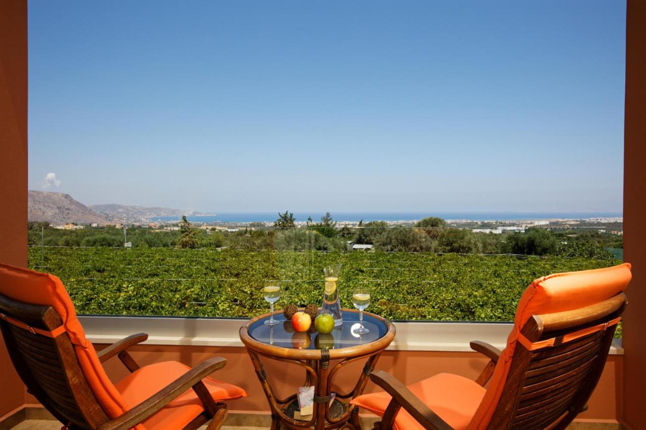 Cretan Vineyard Hill Villa Kato Kalesia ภายนอก รูปภาพ