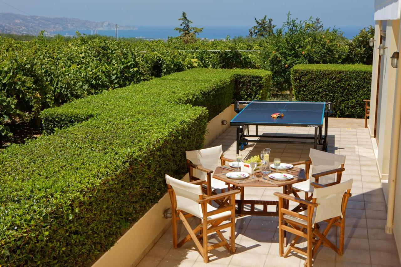 Cretan Vineyard Hill Villa Kato Kalesia ภายนอก รูปภาพ