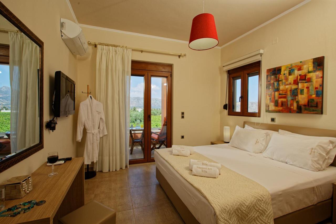 Cretan Vineyard Hill Villa Kato Kalesia ภายนอก รูปภาพ
