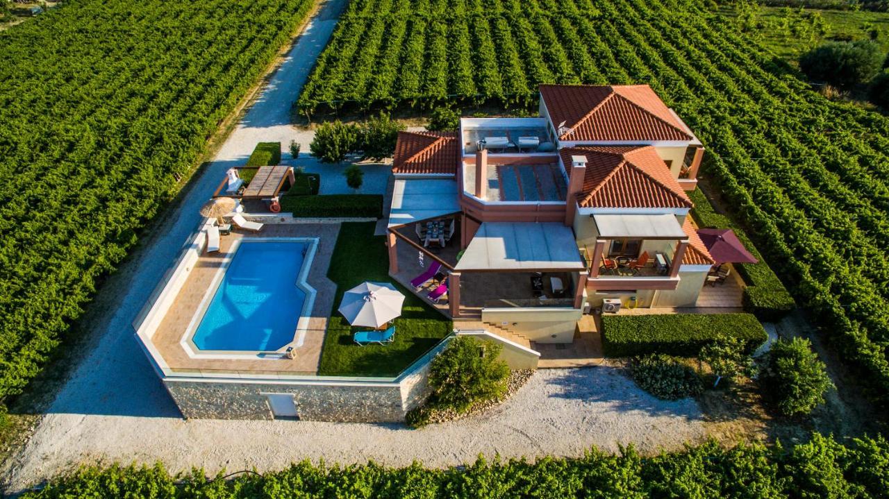 Cretan Vineyard Hill Villa Kato Kalesia ภายนอก รูปภาพ